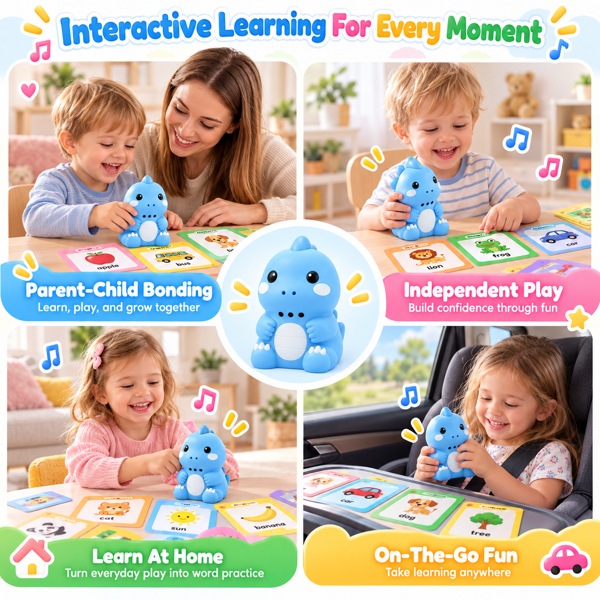 Interactive Talking Dino: 600 Words